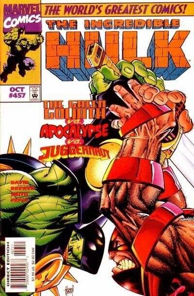 Marvel Comics Incredible Hulk #457 Modern Age 1997 X-Men