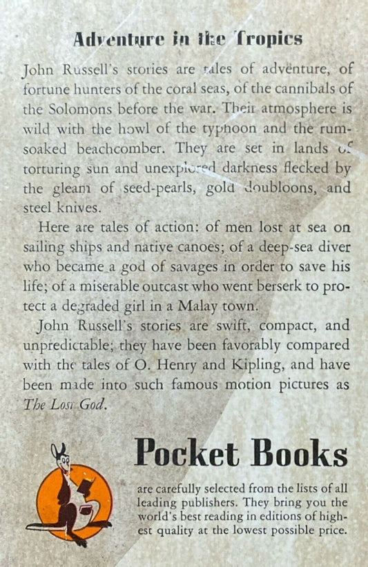 The Lost God & Other Adventure Stories by John Russell 1947 Pocket Paperback