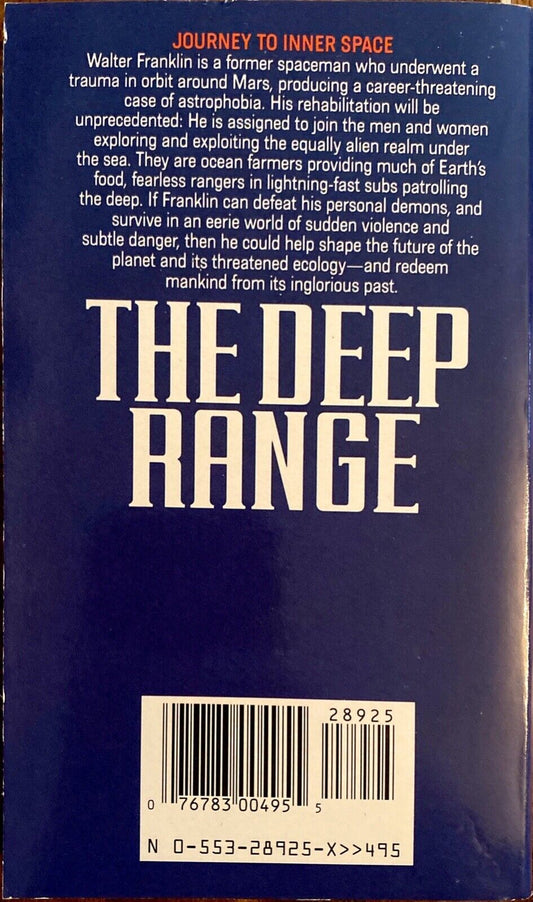 The Deep Range by Arthur C. Clarke 1991 Bantam Paperback