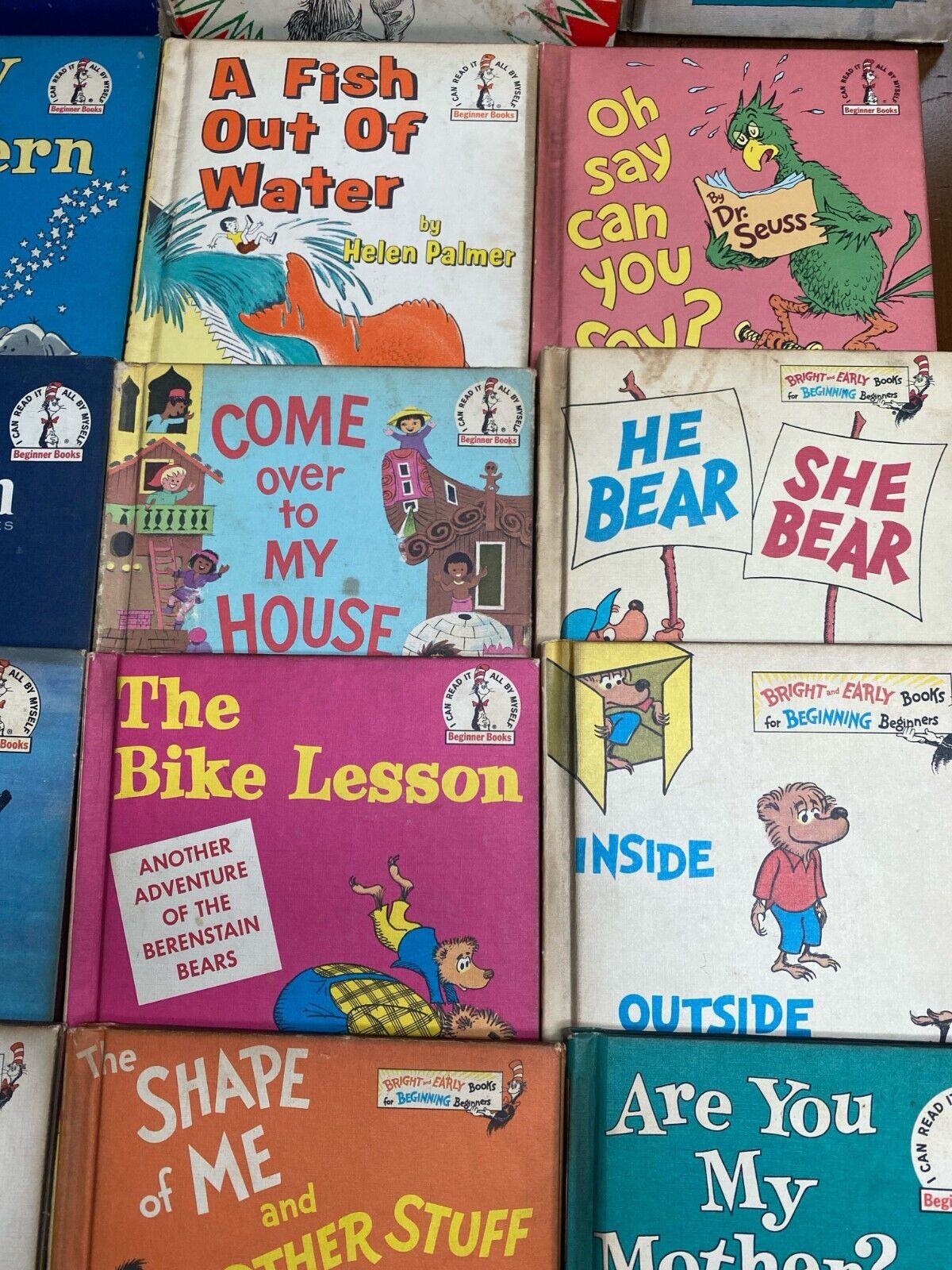 Large Lot of 29 Vintage Dr. Seuss Children's Books BCE Hardcover Reader Copies