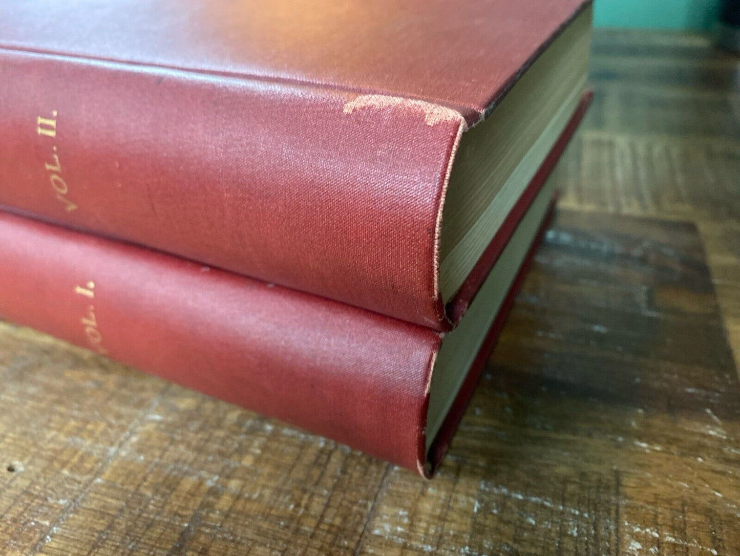 A History of Our Own Times by Justin McCarthy c.1894 Hardcover Two Volume Set