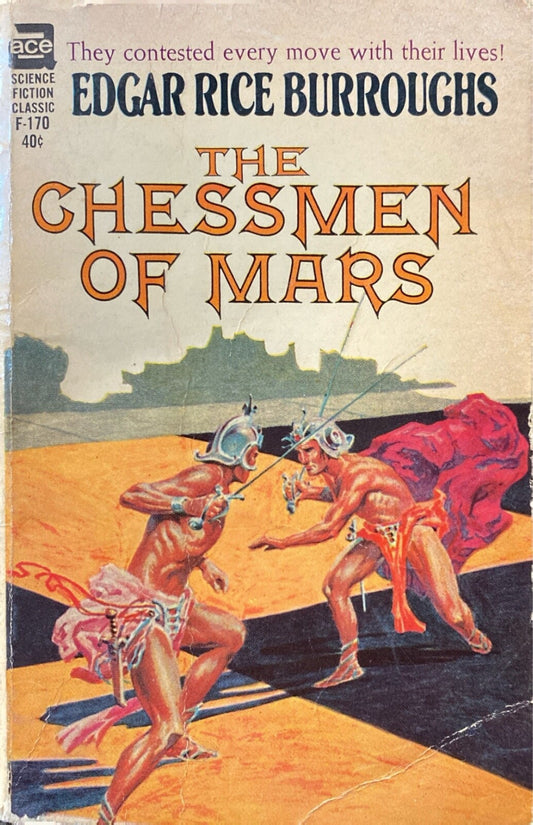 The Chessmen of Mars by Edgar Rice Burroughs Ace F-170 Paperback