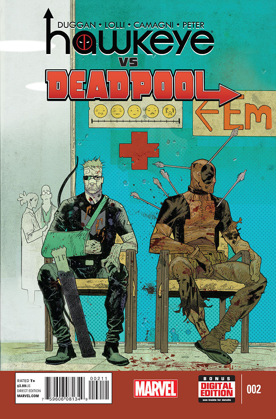 Marvel Comics Hawkeye vs. Deadpool #2 Modern Age 2015
