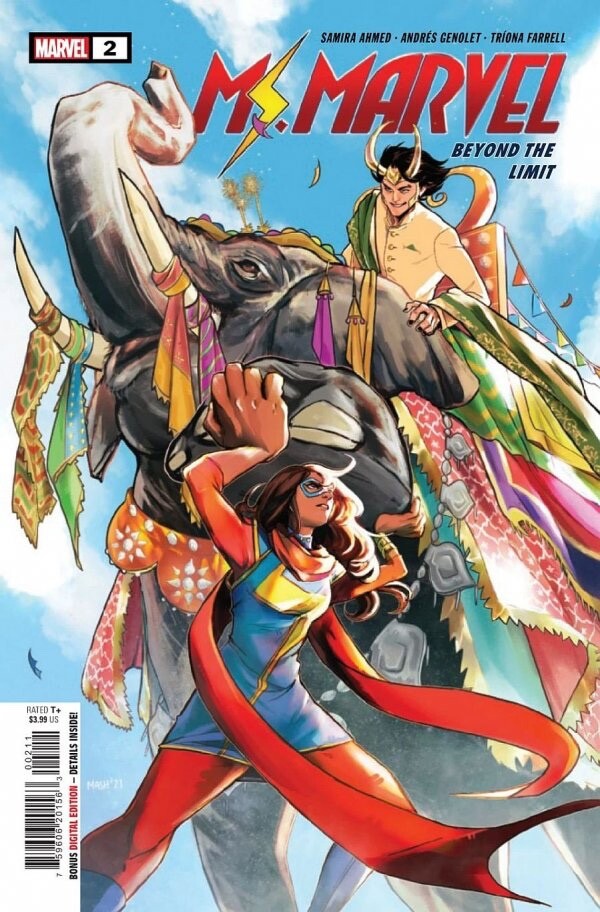 Marvel Comics Ms. Marvel Beyond The Limit #2 Modern Age 2022