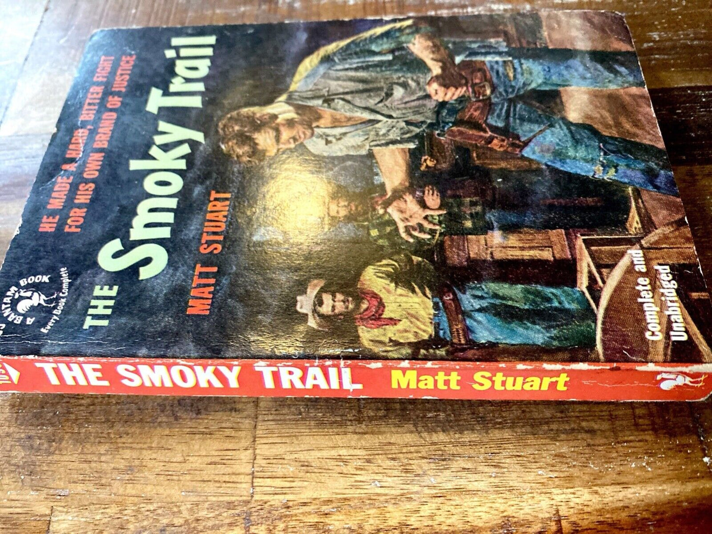 The Smoky Trail by Matt Stuart 1953 Bantam 1095 Paperback