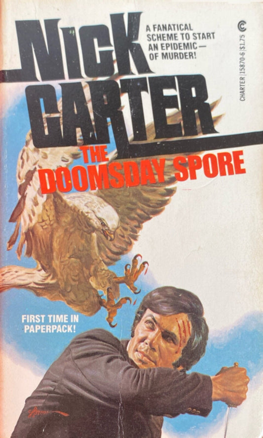 The Doomsday Spore by Nick Carter 1979 Charter Paperback Killmaster
