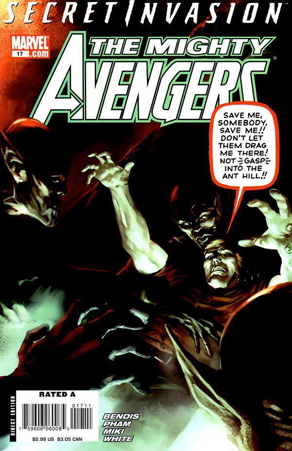 Marvel Comics Mighty Avengers #17 Modern Age 2008 Secret Invasion