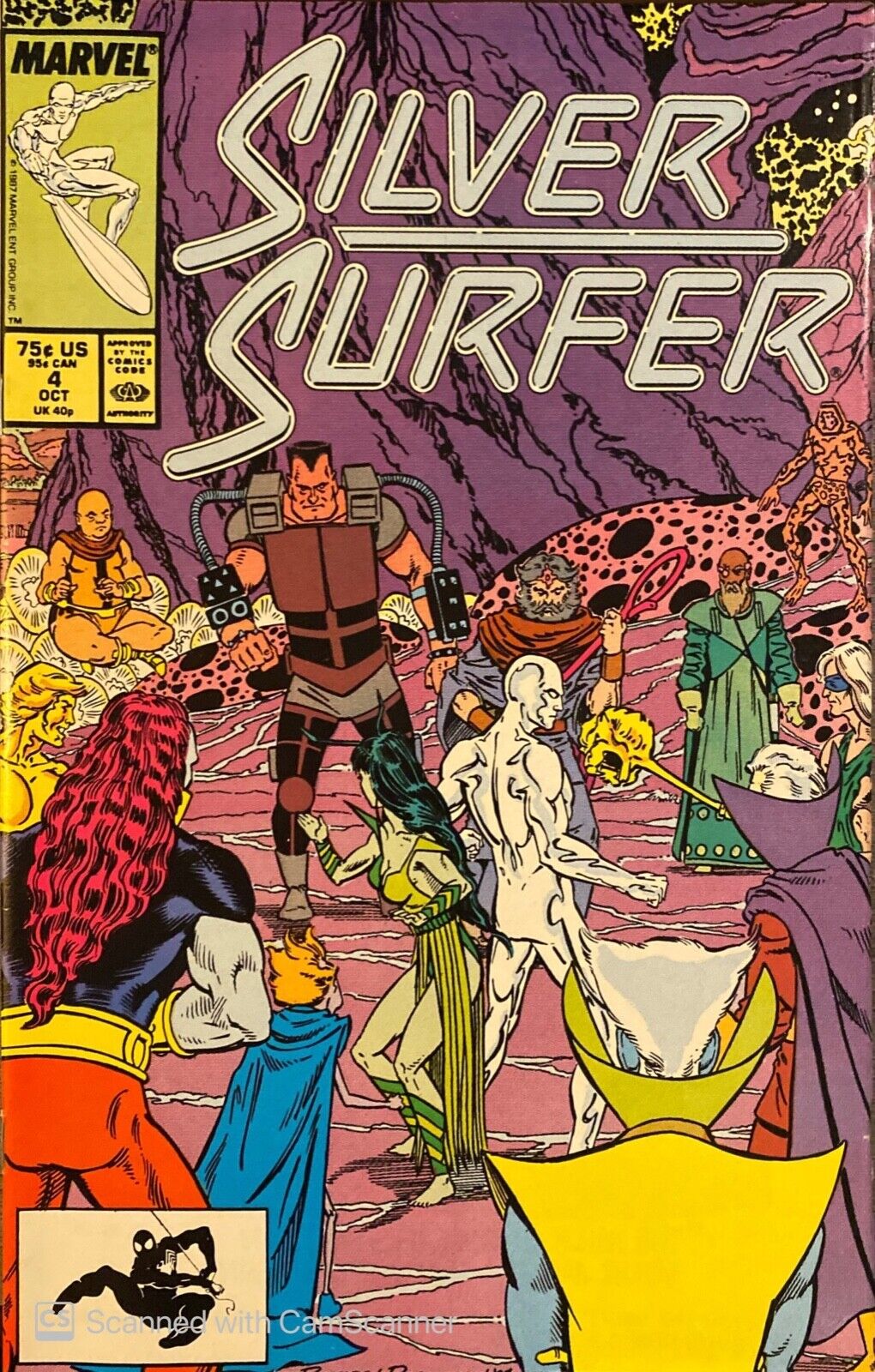 Marvel Comics Silver Surfer #4 Copper Age 1987
