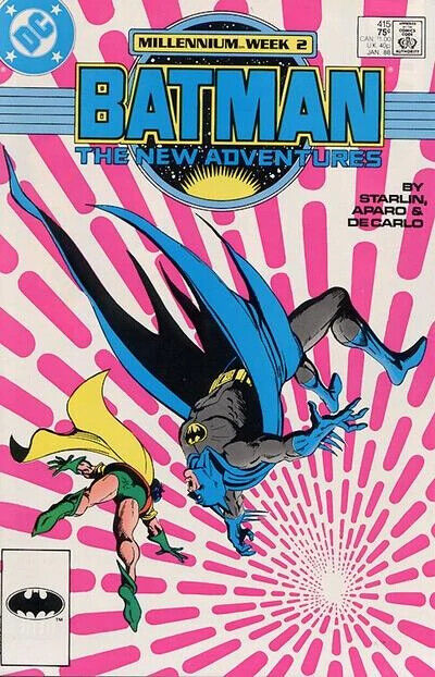 DC Comics Batman #415 Copper Age 1988 Millennium