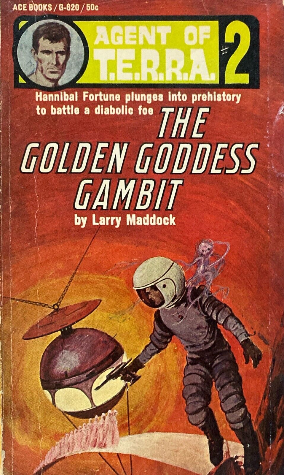 Agent of T.E.R.R.A. #2: The Golden Goddess Gambit by Larry Maddock Ace Paperback