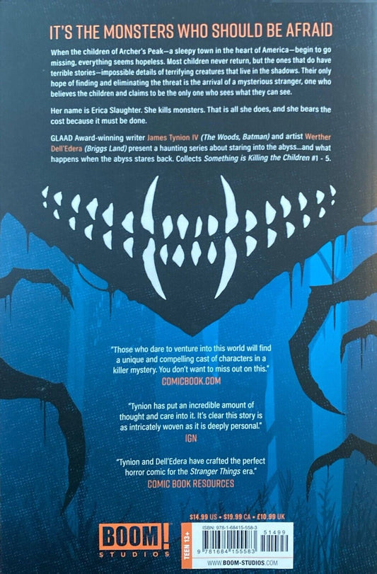 Boom! Comics Something is Killing the Children Volume 1 2020 TPB Trade Paperback