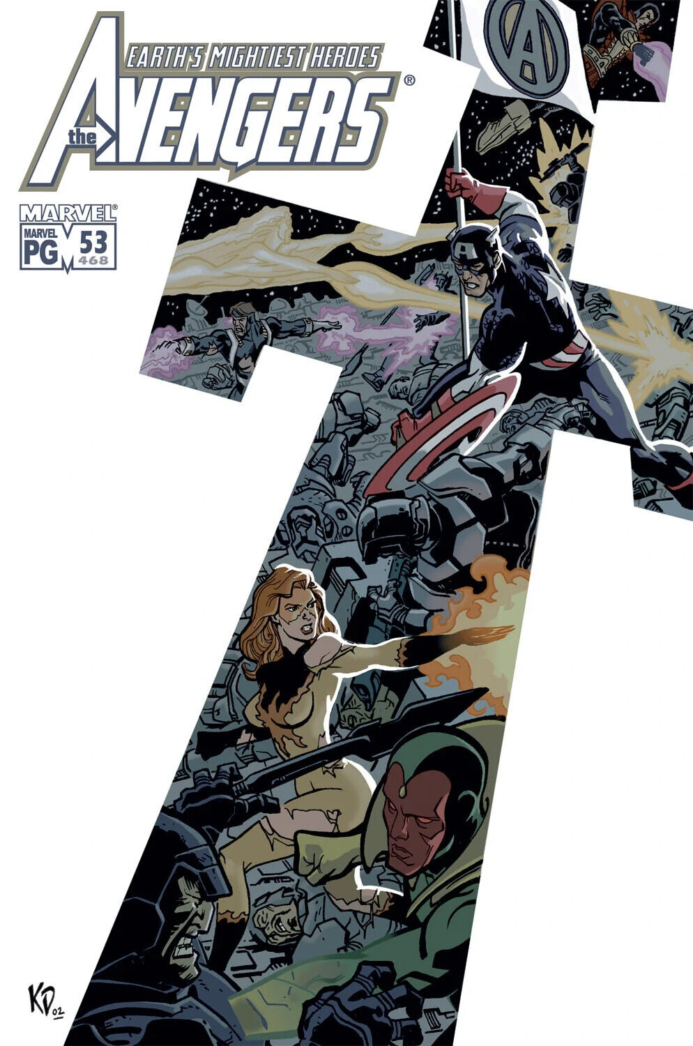 Marvel Comics Avengers #53 (Legacy #468) Modern Age 2002