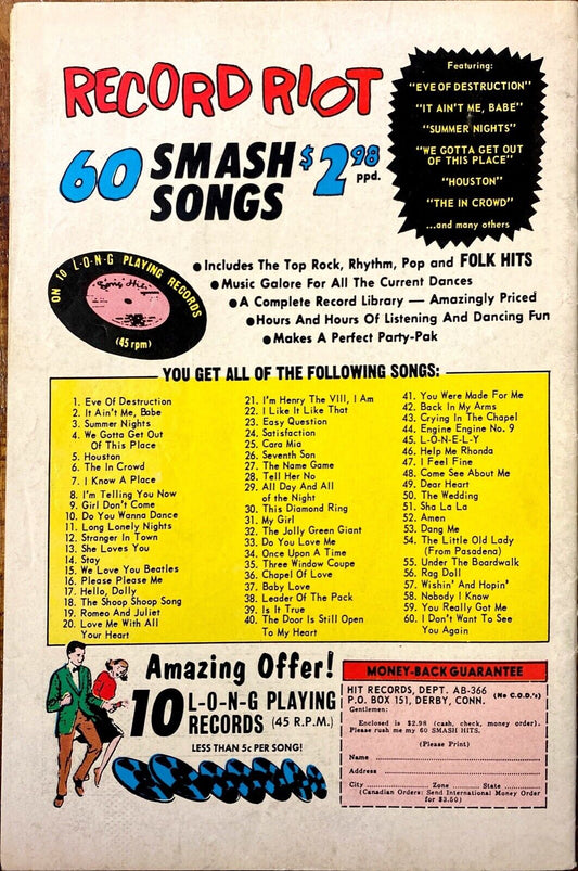 American Comics Group Adventures Into the Unknown #163 Silver Age 1966