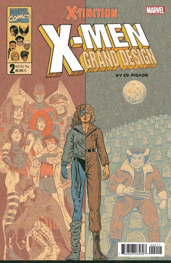 Marvel Comics X-men: Grand Design - X-tinction #2 Modern Age 2019 Ed Piskor