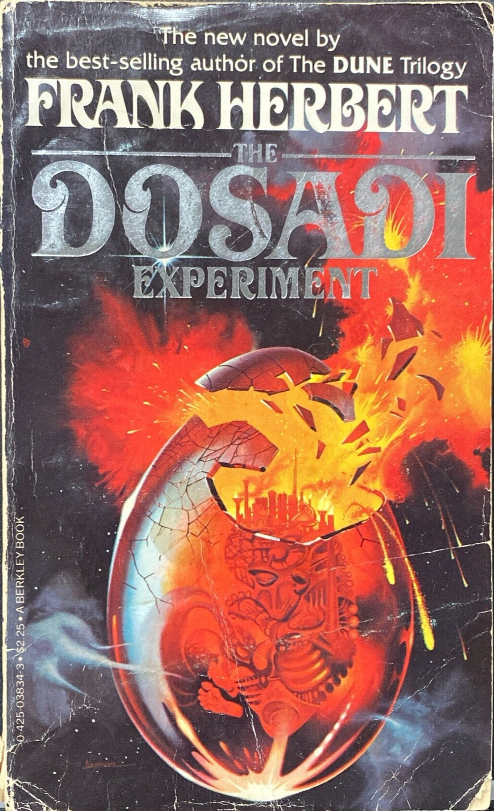The Dosadi Experiment by Frank Herbert 1978 Berkley Paperback