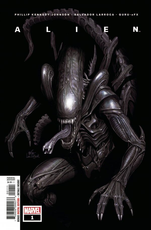 Marvel Comics Alien #1 Modern Age 2021 Variant