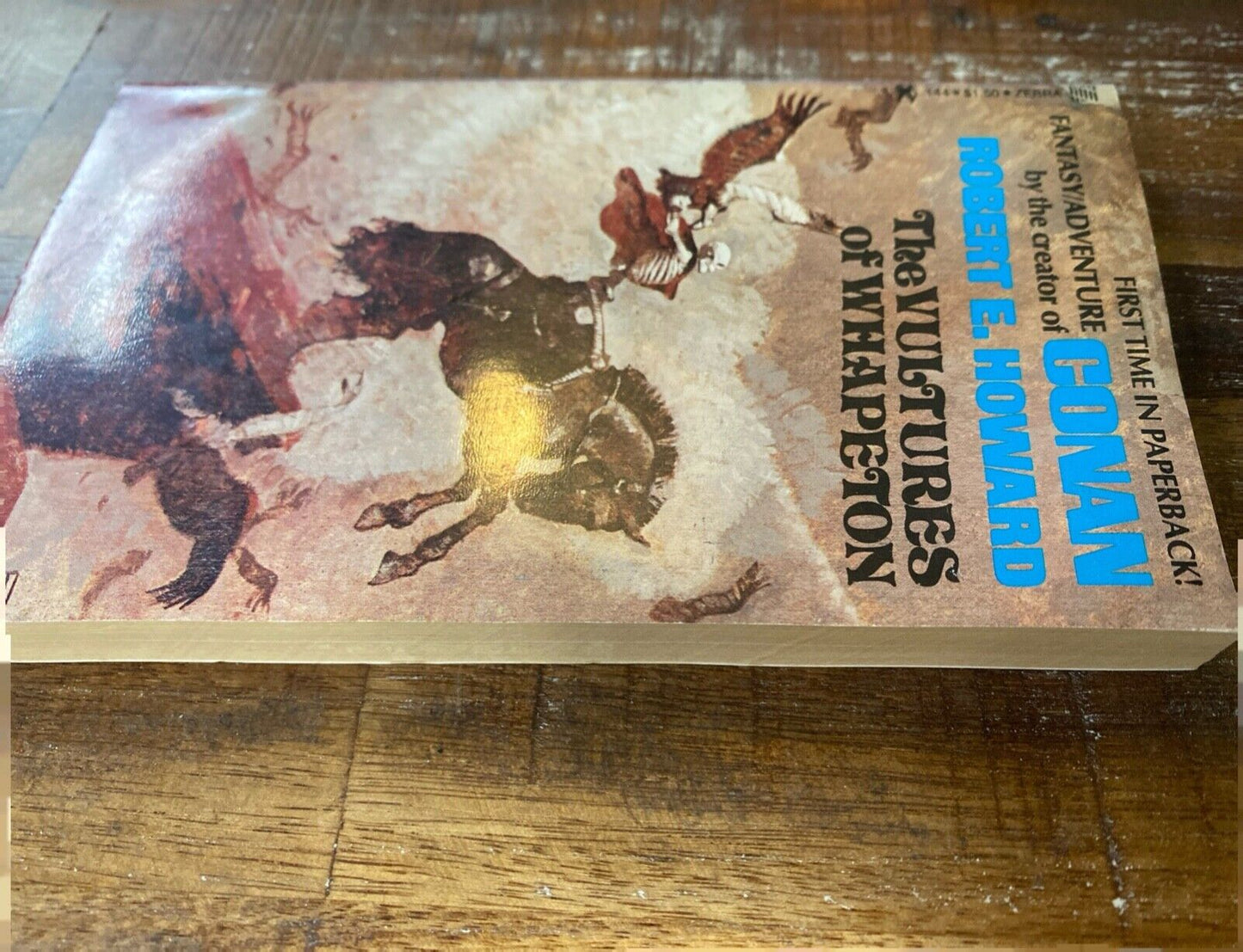 The Vultures of Whapeton by Robert E. Howard 1975 Zebra 144 Paperback