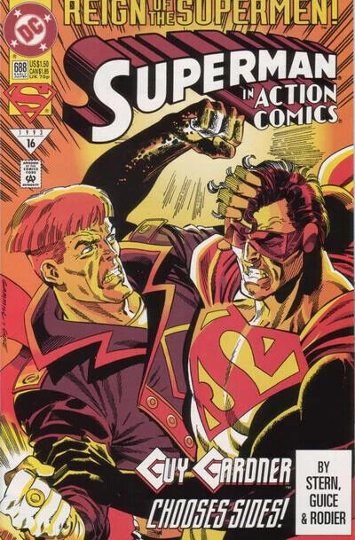 DC Comics Action Comics #688 Modern Age 1993