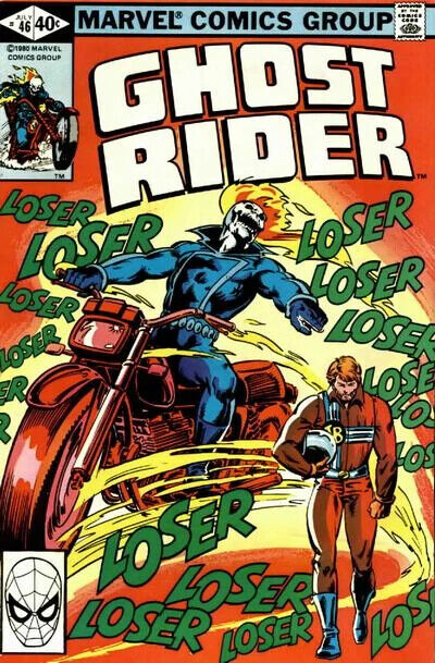 Marvel Comics Ghost Rider #46 Bronze Age 1980