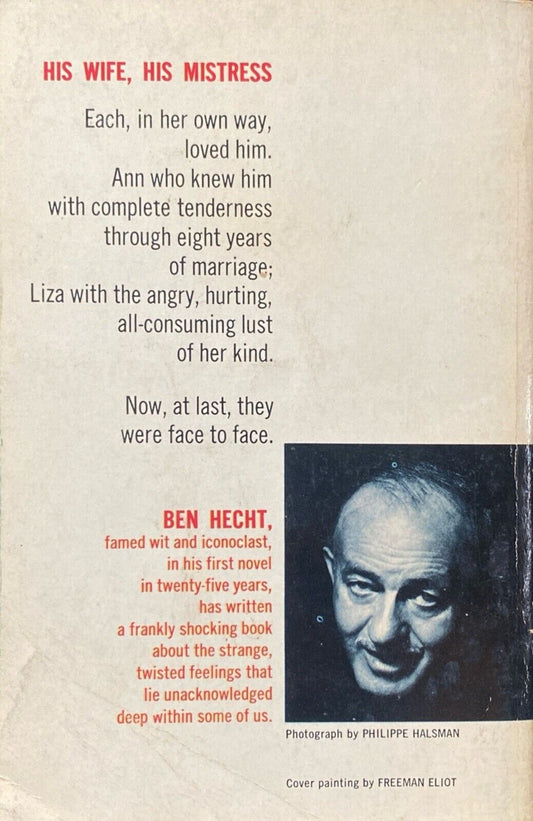 The Sensualists by Ben Hecht 1959 Dell D294 Paperback