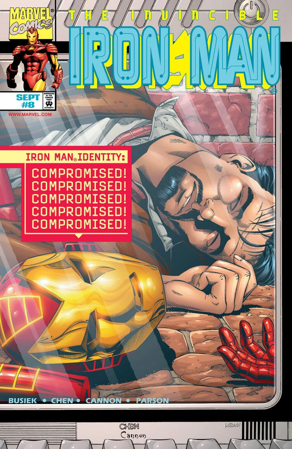 Marvel Comics Iron Man #8 Modern Age 1998