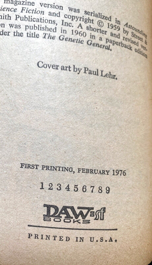 Dorsai! by Gordon R. Dickson 1976 Daw UW1218 Paperback First Printing