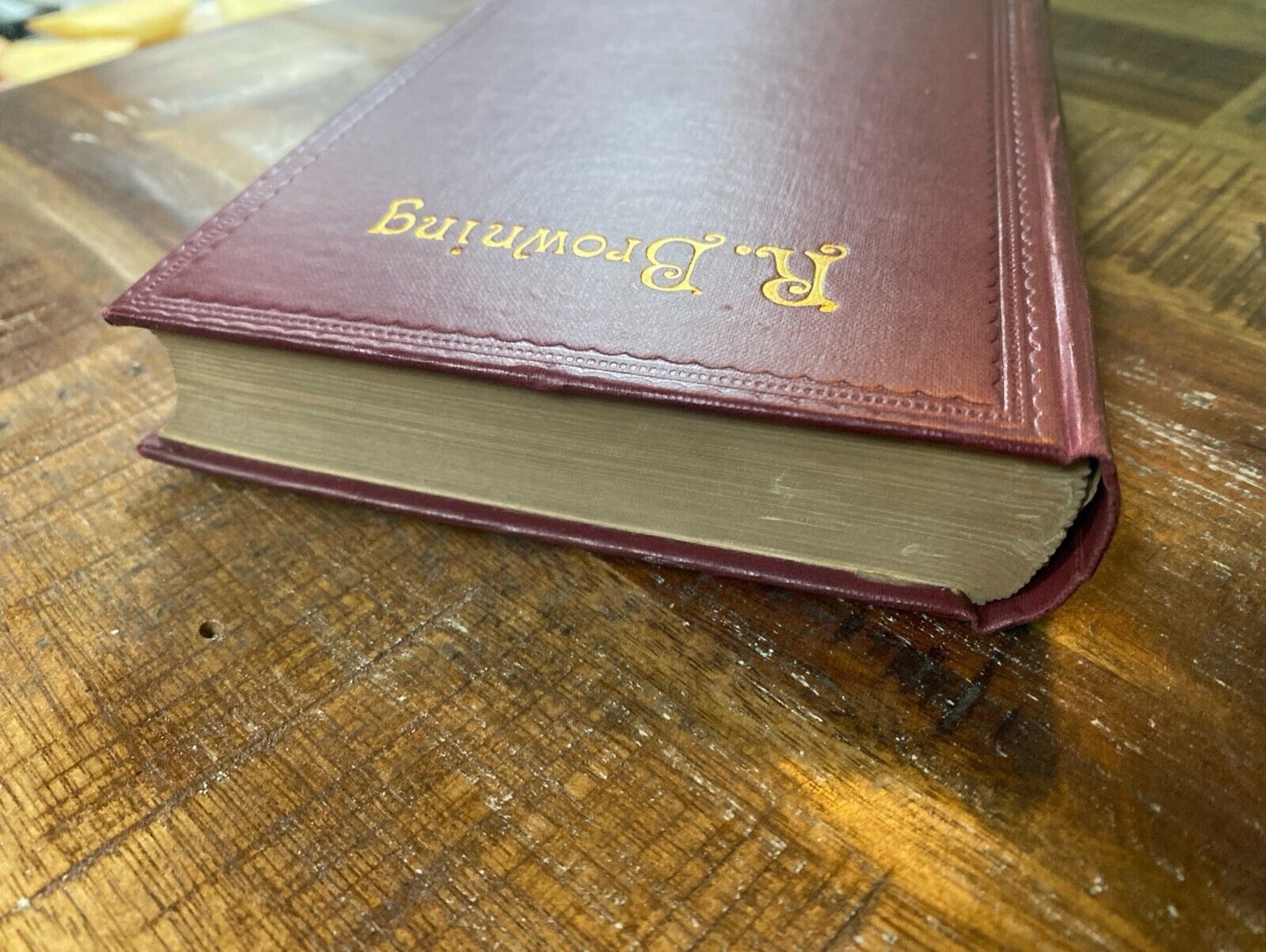 The Poems of Robert Browning 1920 Oxford University Press Hardcover Import