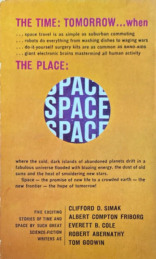5 Tales From Tomorrow edited by T.E. Dikty 1955 Crest Book d597 Paperback