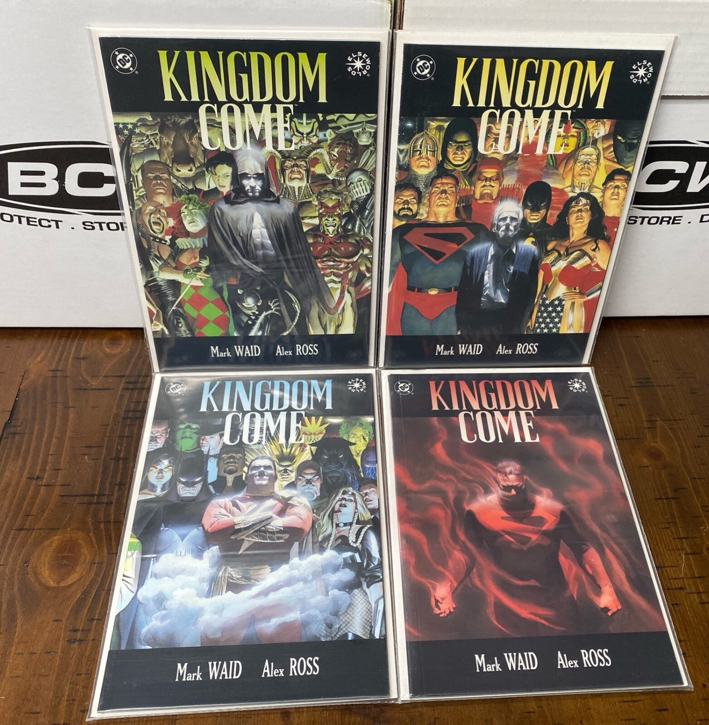 DC Comics Kingdom Come #1-4 Modern Age 1996 Elseworlds Complete