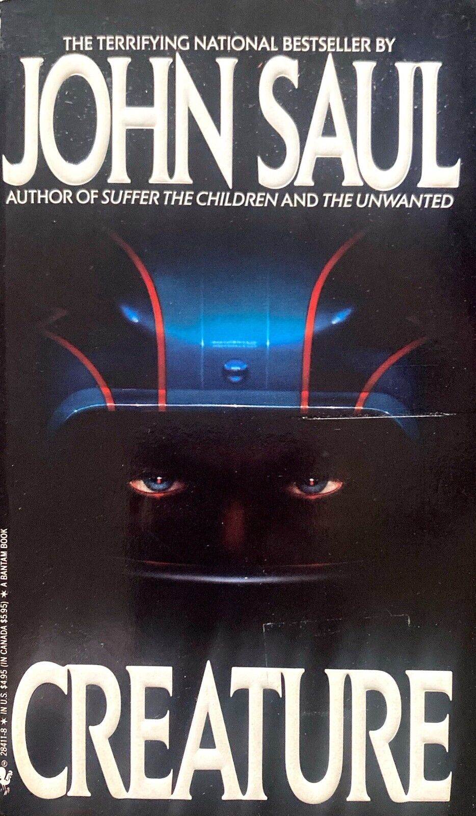 Creature by John Saul 1990 Bantam Paperback
