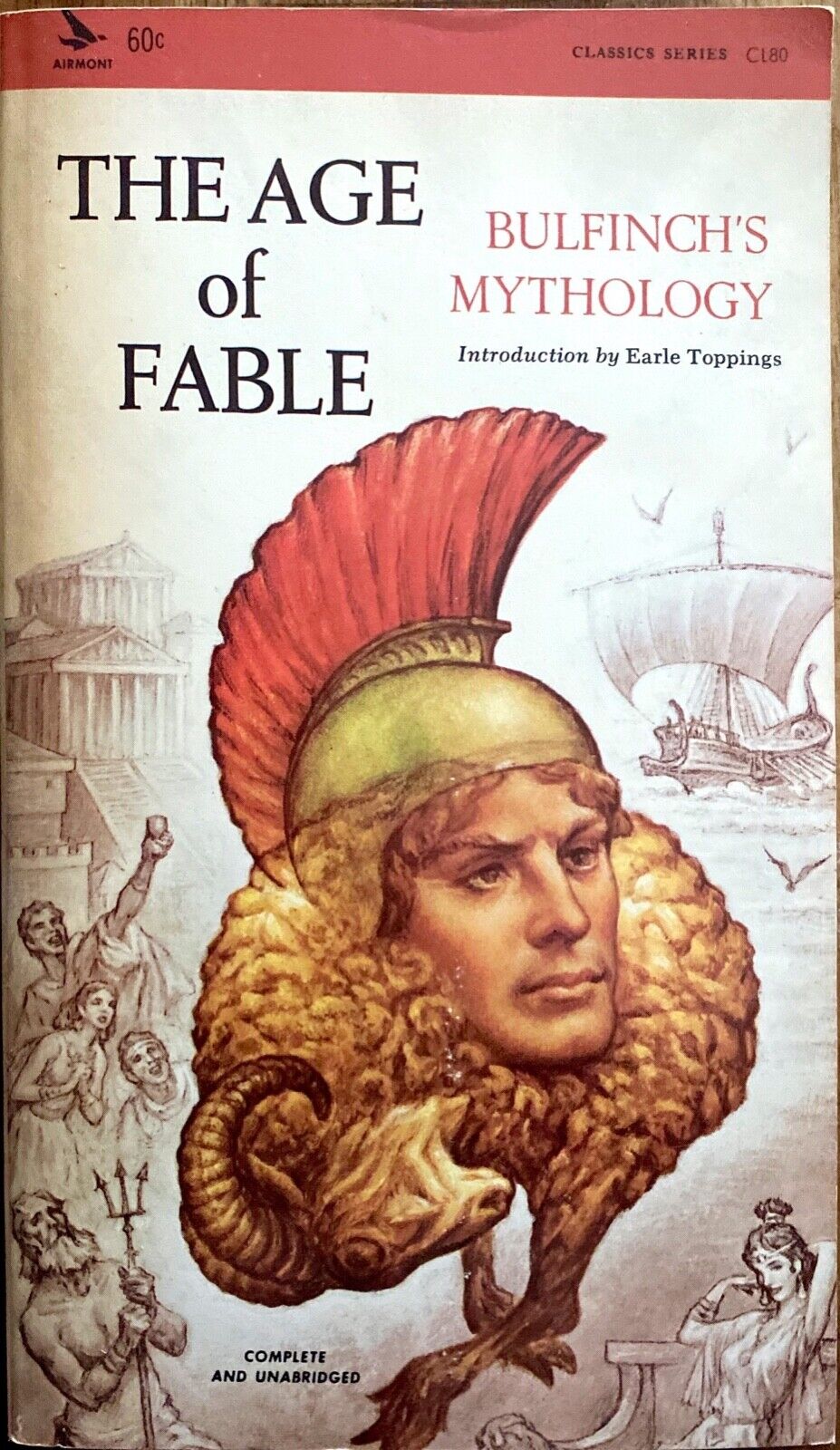 The Age of Fable by Thomas Bulfinch 1965 Ace 05651 Paperback