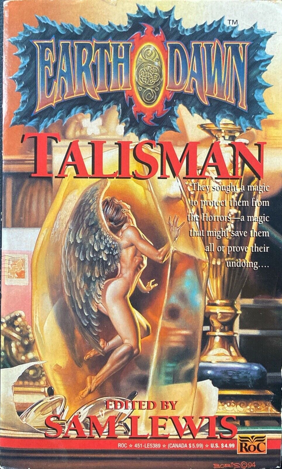 Earth Dawn: Talisman edited by Sam Lewis 1994 Roc Paperback
