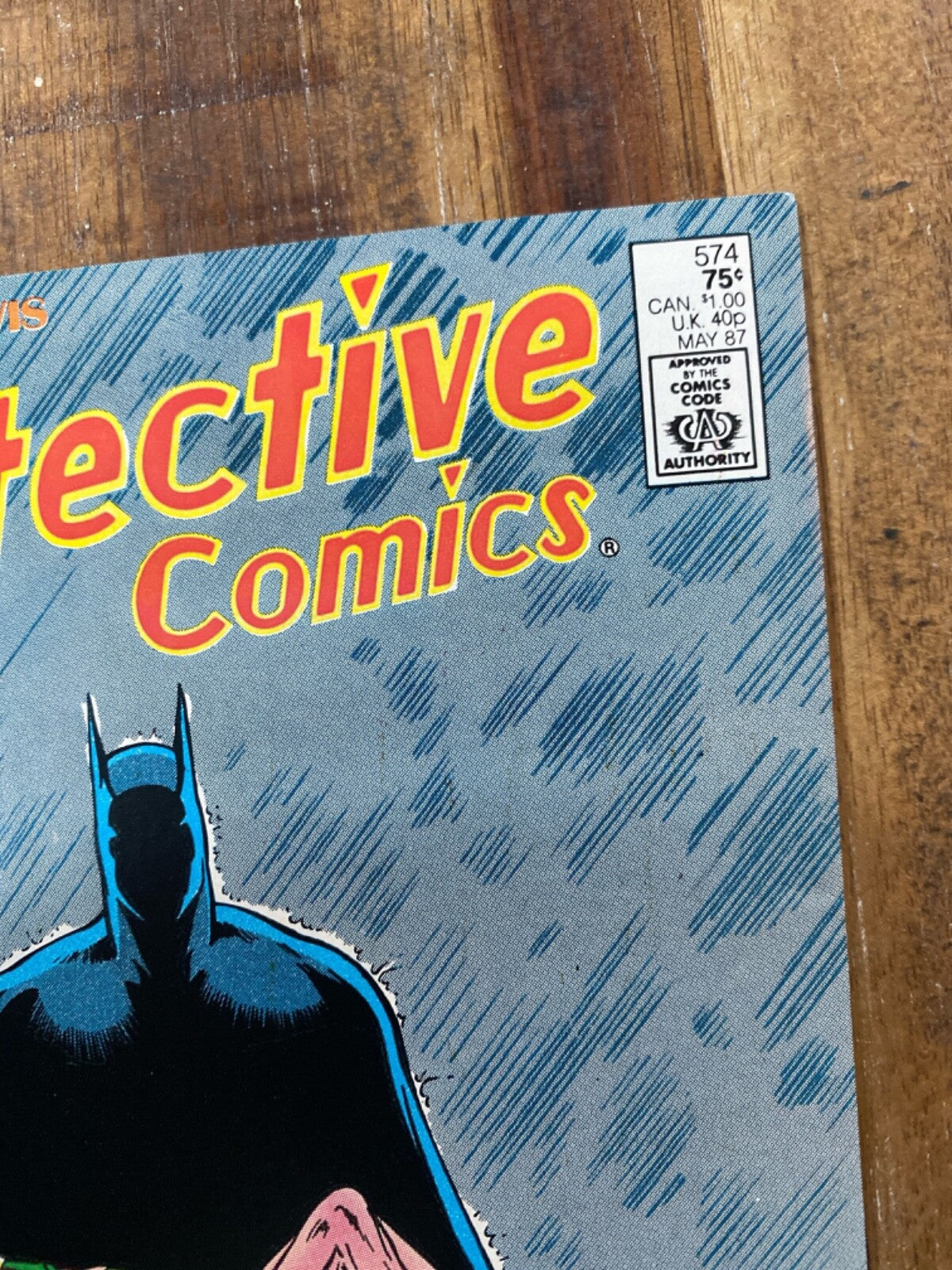 DC Comics Detective Comics #574 Copper Age 1987