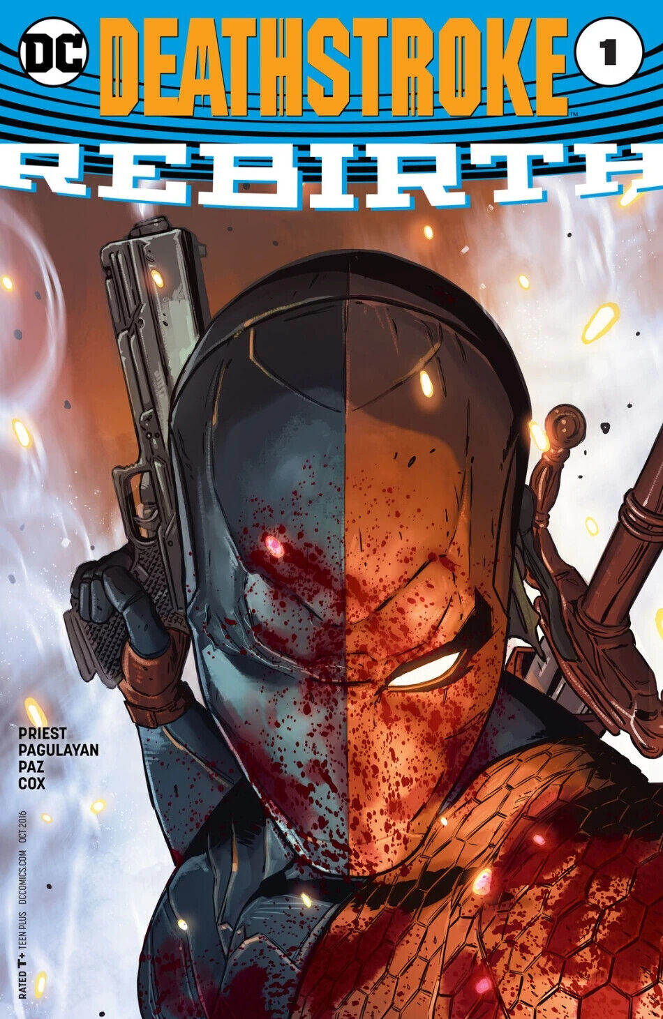 DC Comics Deathstroke Rebirth #1 Modern Age 2016