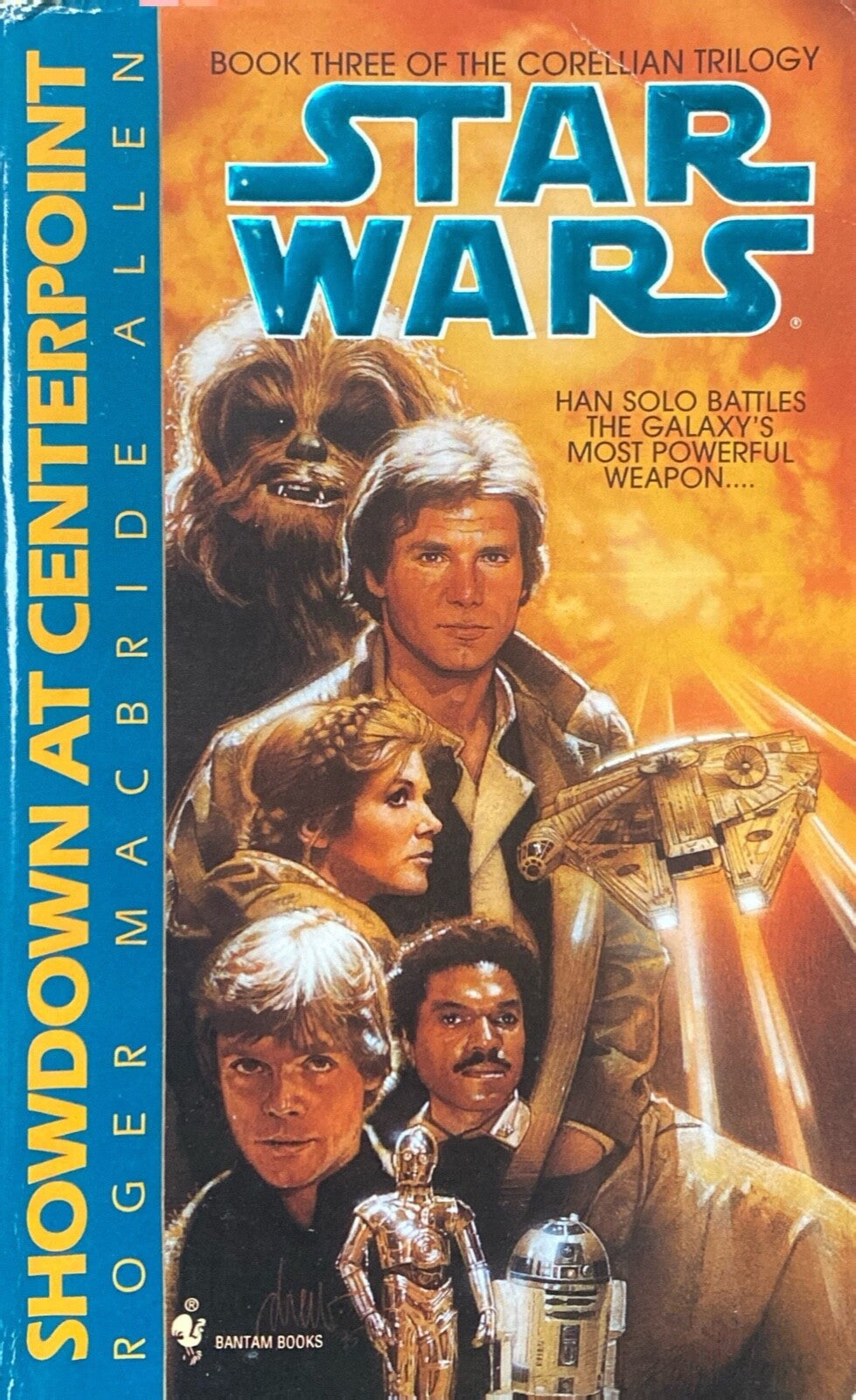 Star Wars: The Corellian Trilogy by Roger MacBride Allen Bantam Paperback