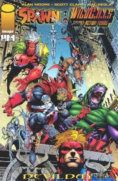 Image Comics Spawn/WildC.A.T.S. #1 Modern Age 1996