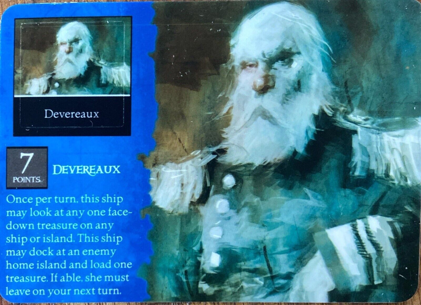 WizKids Pirates CSG of the Revolution 017 Devereaux Unpunched