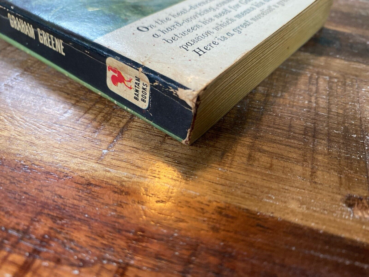 The Heart of the Matter by Graham Greene 1956 Bantam Giant A1424 Paperback