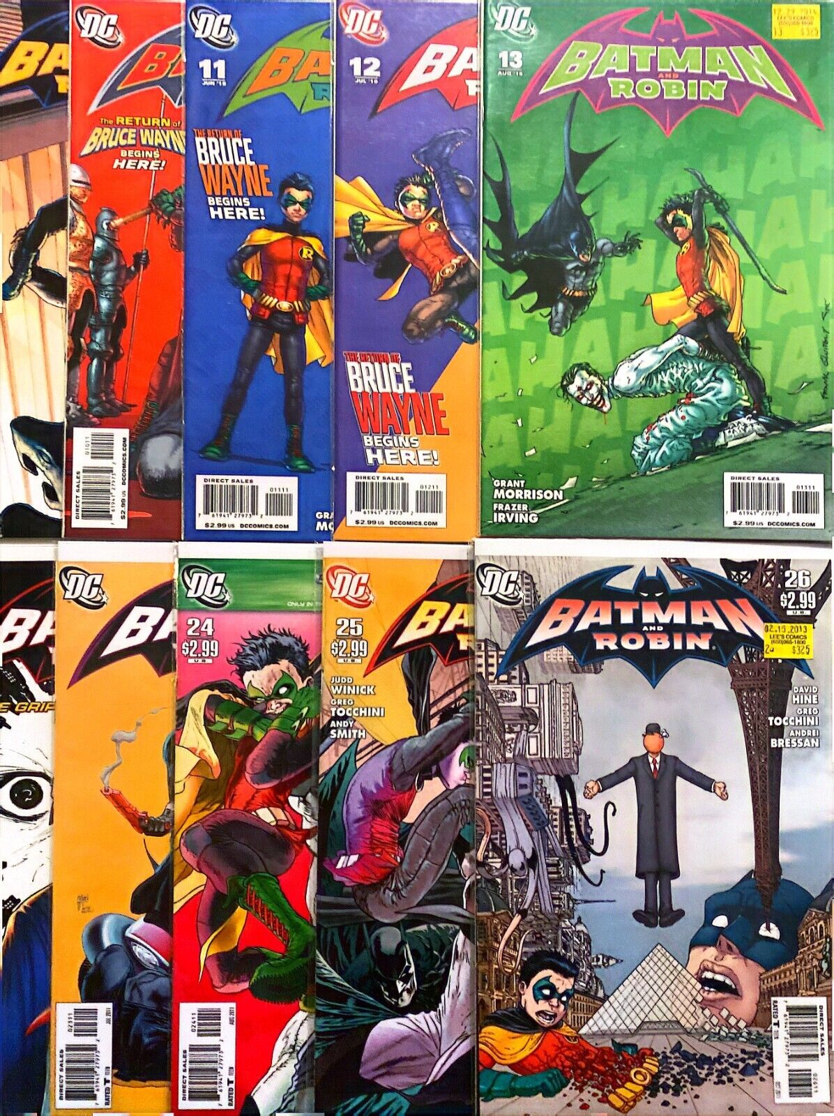 DC Comics Batman and Robin #1-26 Modern Age 2009-2011 Complete Morrison