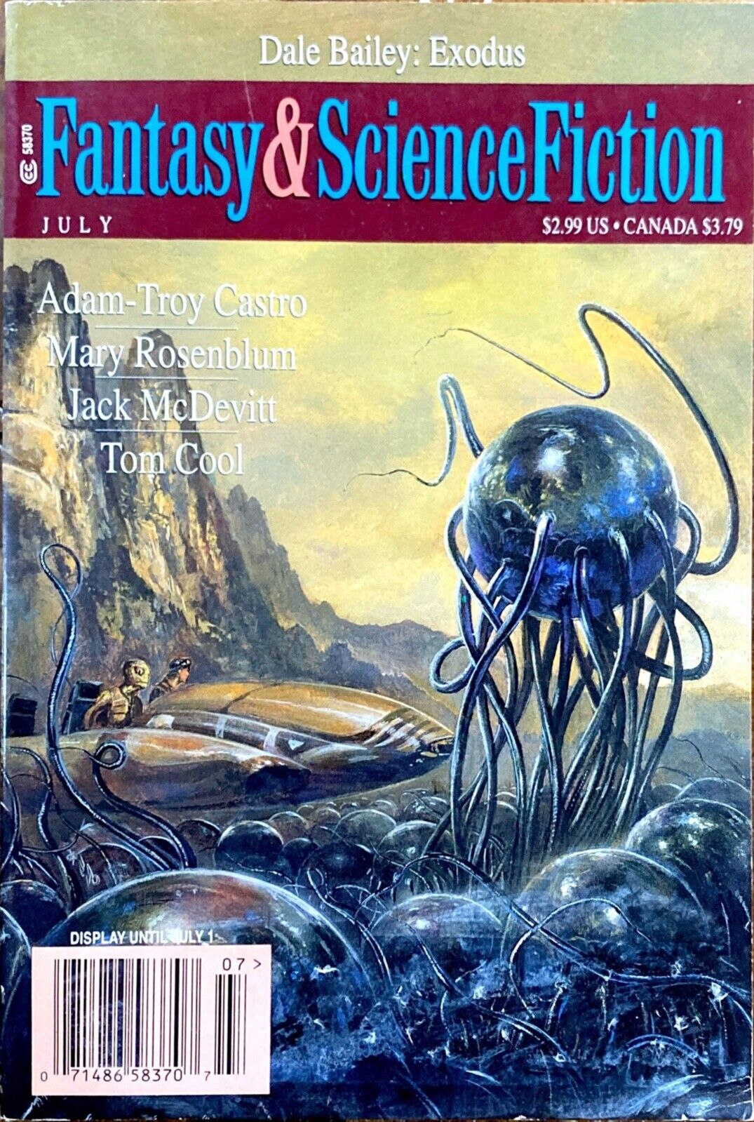 Fantasy & Science Fiction Vol. 93 No. 1 July 1997 Bailey Rosenblum