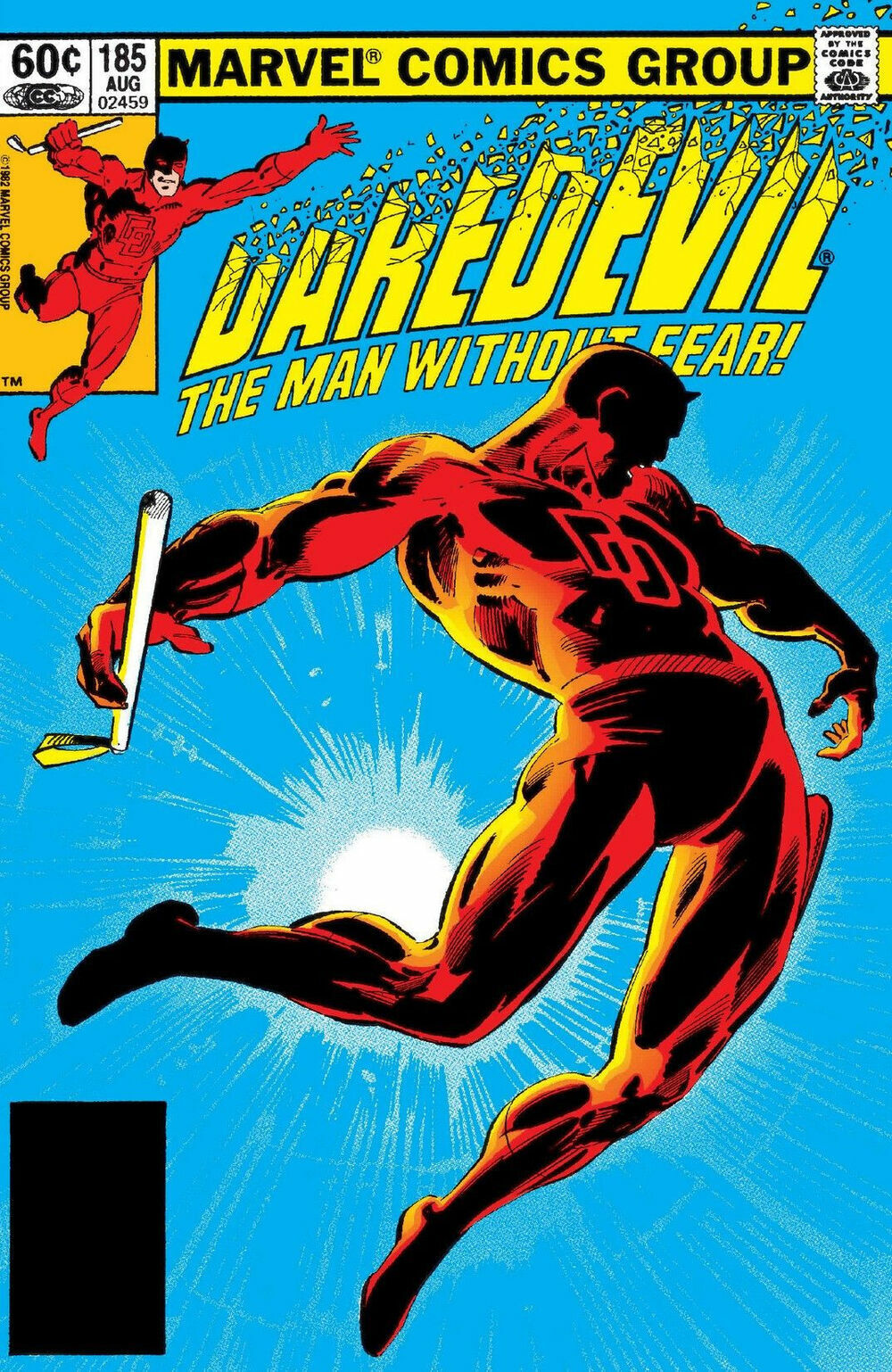 Marvel Comics Daredevil #185 Bronze Age 1982