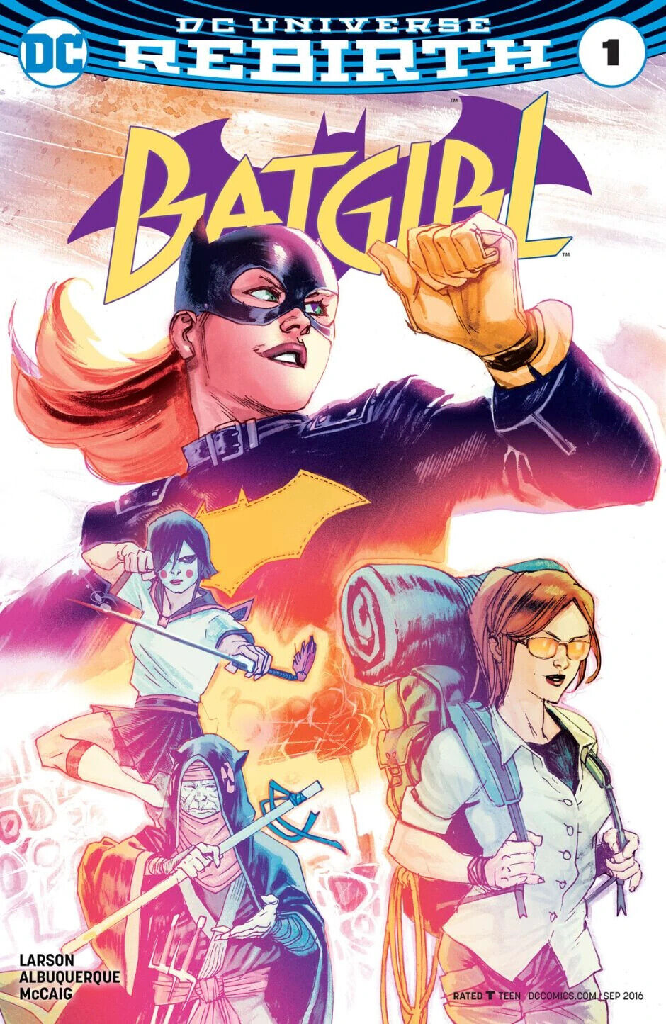 DC Comics Batgirl #1 Modern Age 2016 Rebirth Variant