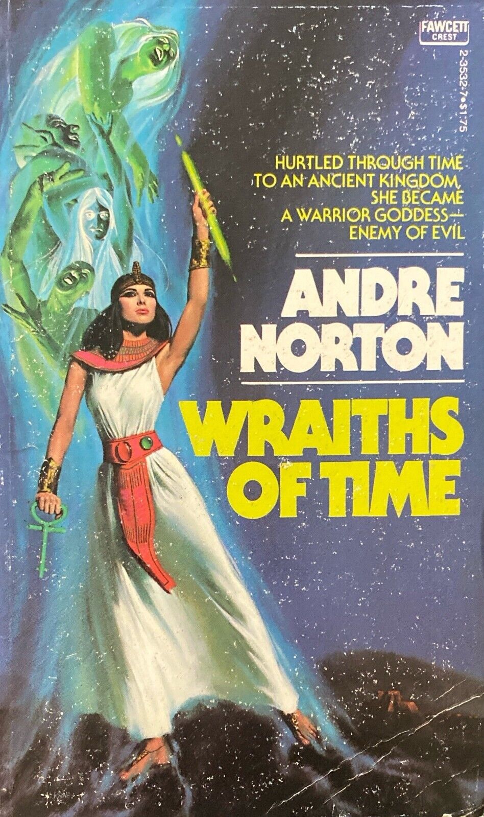 Wraiths of Time by Andre Norton 1980 Fawcett Crest Paperback