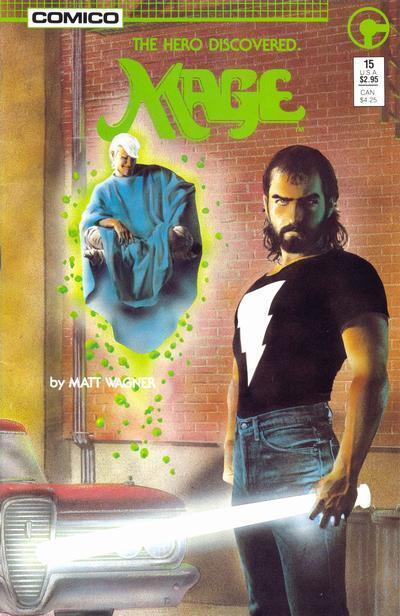 Comico Comics Mage The Hero Discovered #15 Copper Age 1986