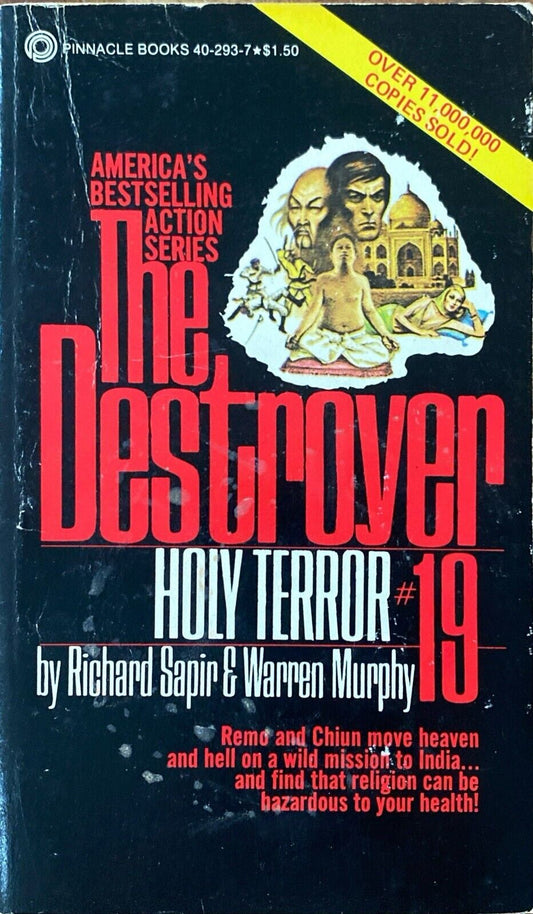 The Destroyer #19 Holy Terror by Warren Murphy & Richard Sapir 1978