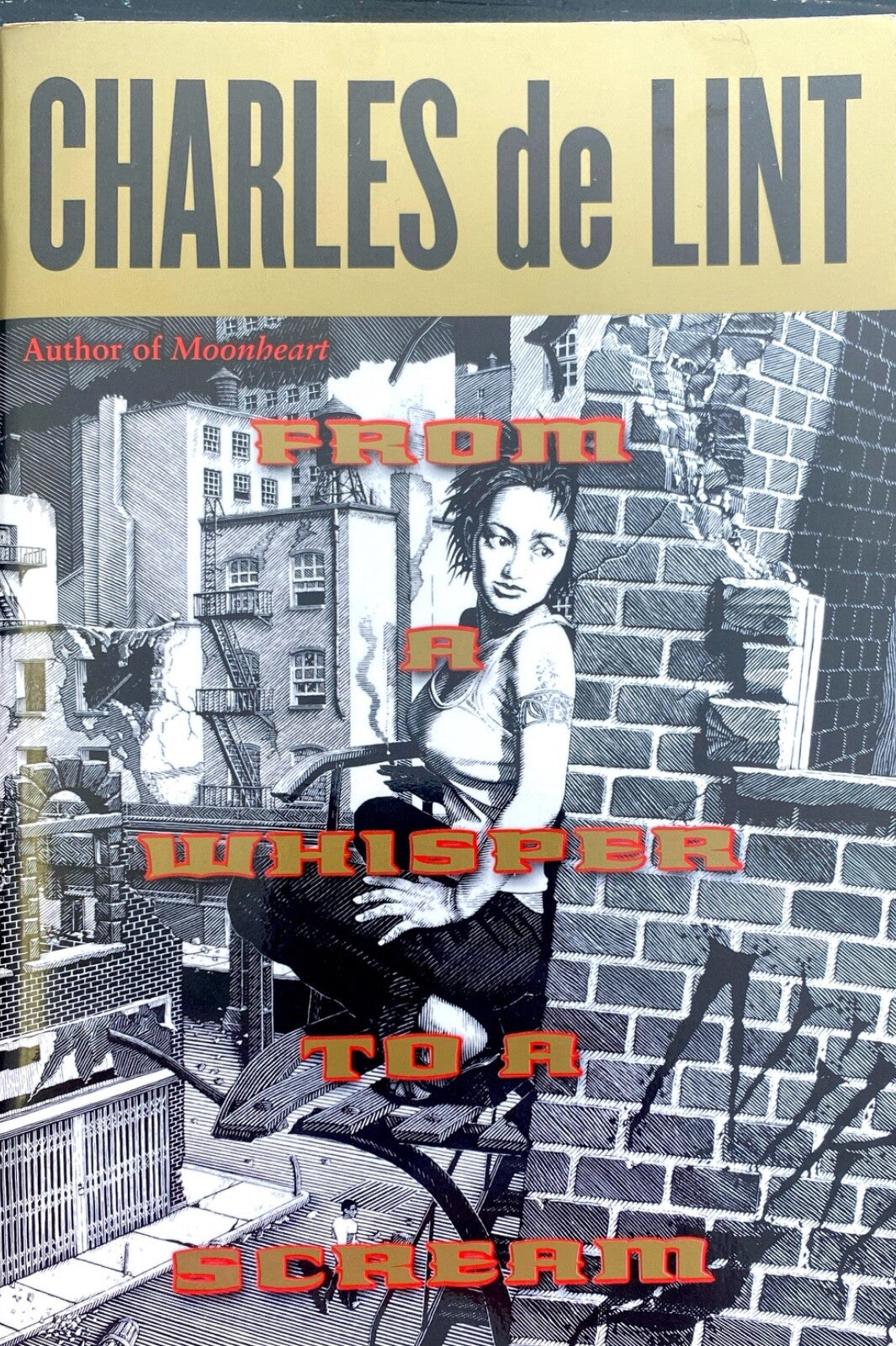 From a Whisper to a Scream by Charles de Lint 2003 Orb Trade Paperback