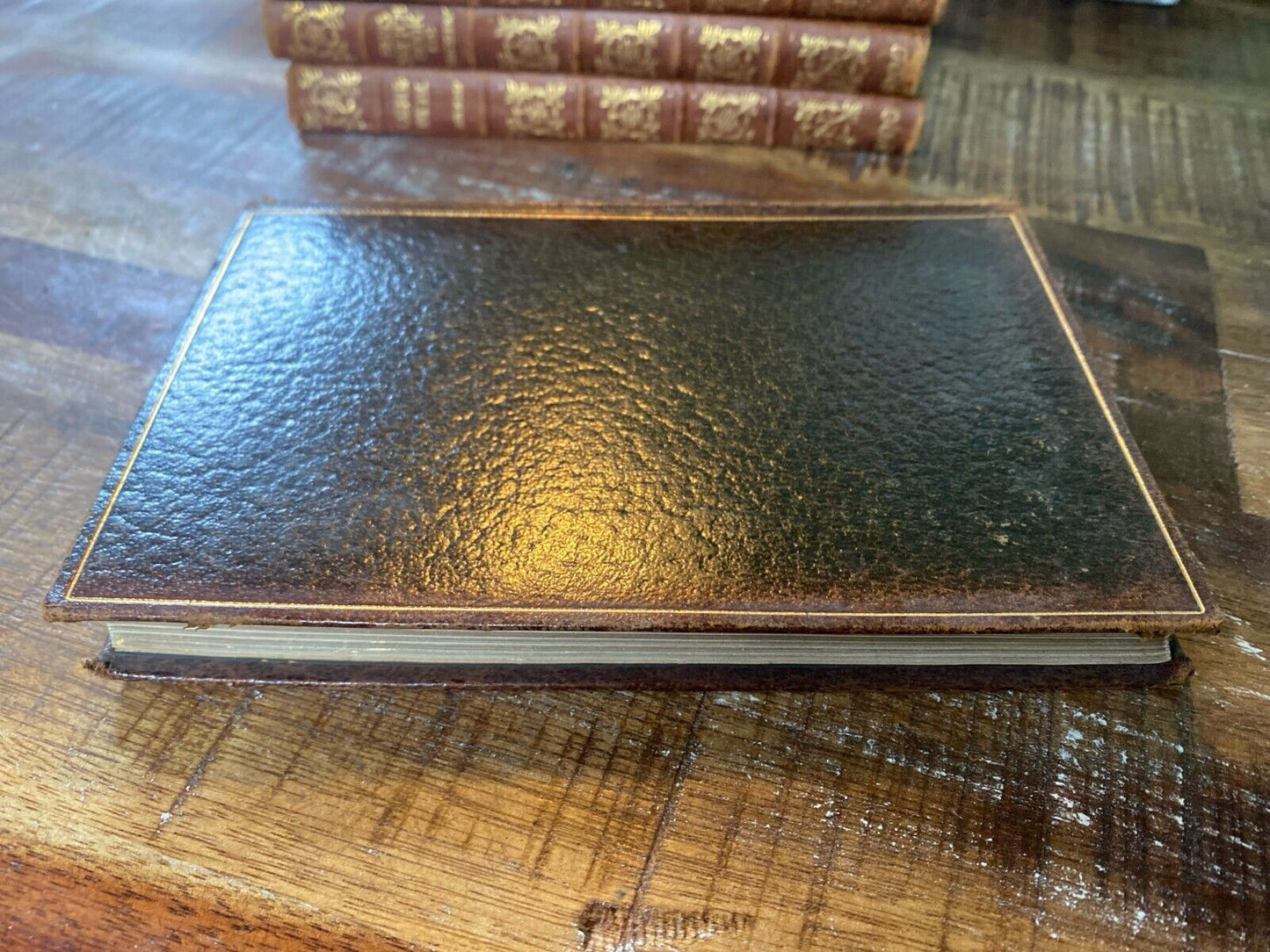 Book of Snobs, Etc. by W.M. Thackeray 1903 New Century Library Leather