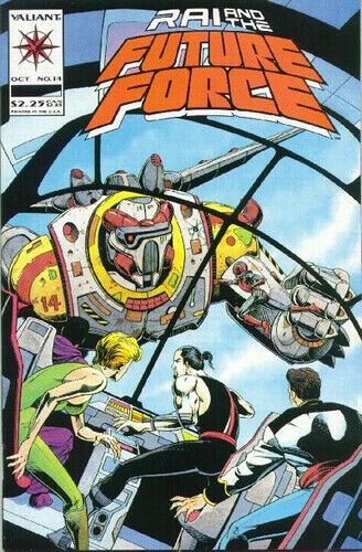 Valiant Comics Rai and the Future Force #14 Modern Age 1993