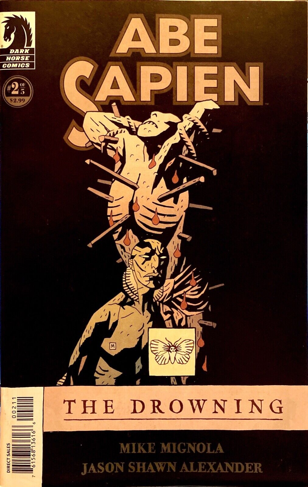 Dark Horse Comics Abe Sapien: The Drowning #2 Modern Age 2008
