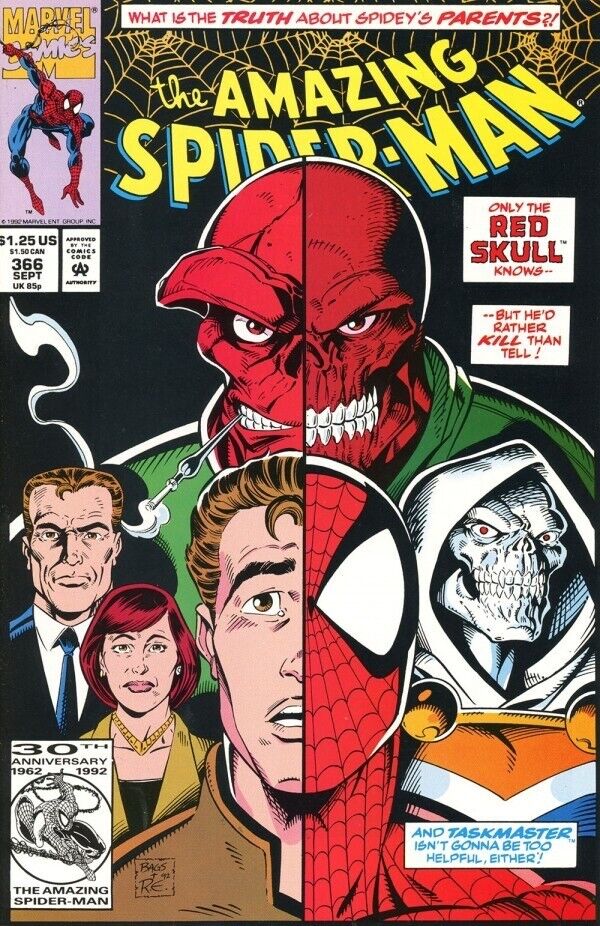 Marvel Comics Amazing Spider-man #366 Modern Age 1992